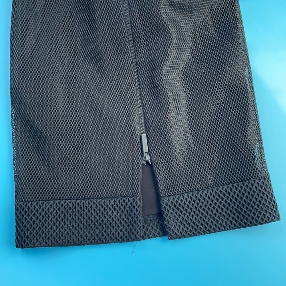 NWOT Kendall & Kylie Women’s Black Jana Mesh Spliced Midi Dress Size Small - Picture 9 of 13